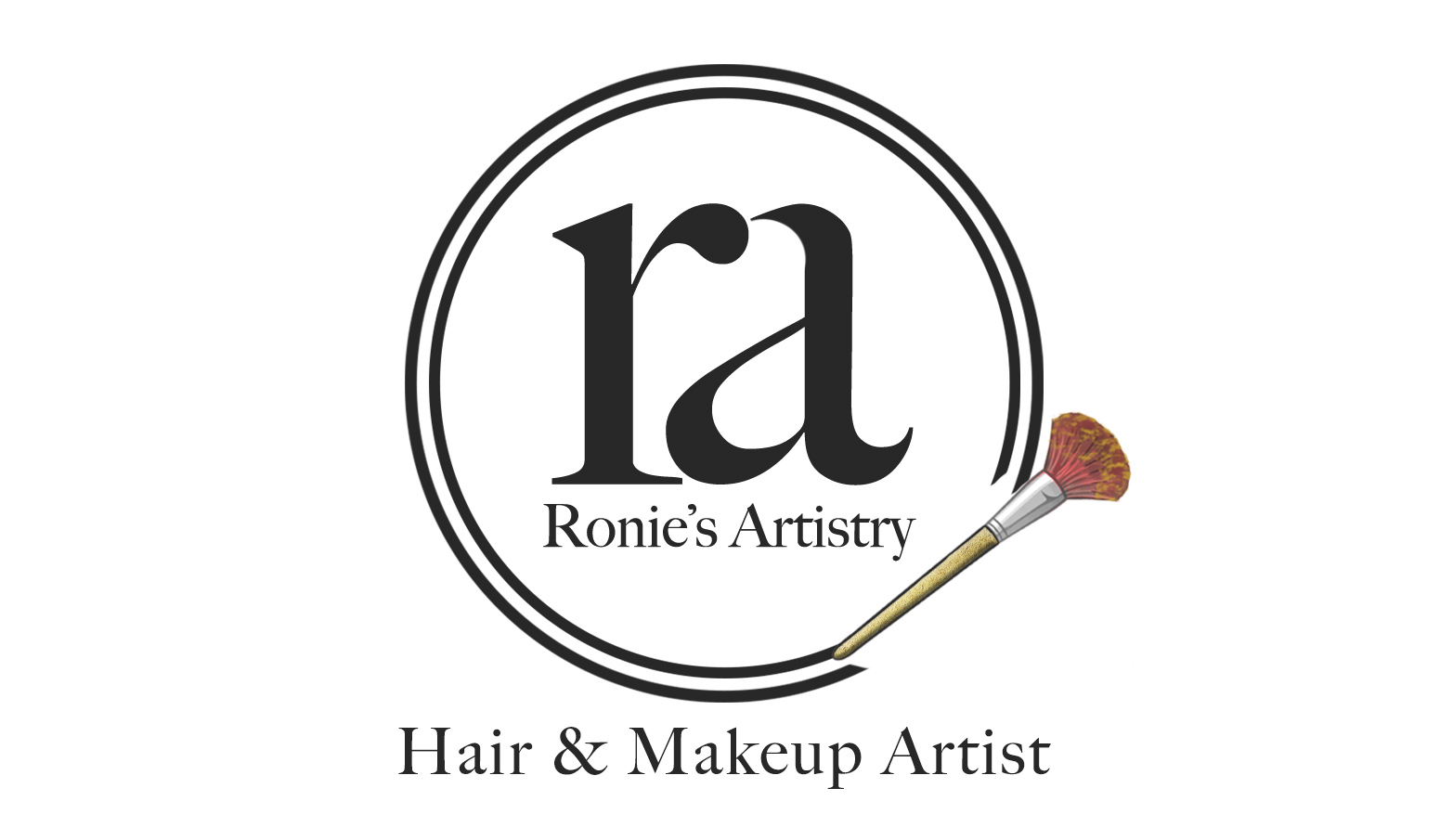 Ronies artistry logo